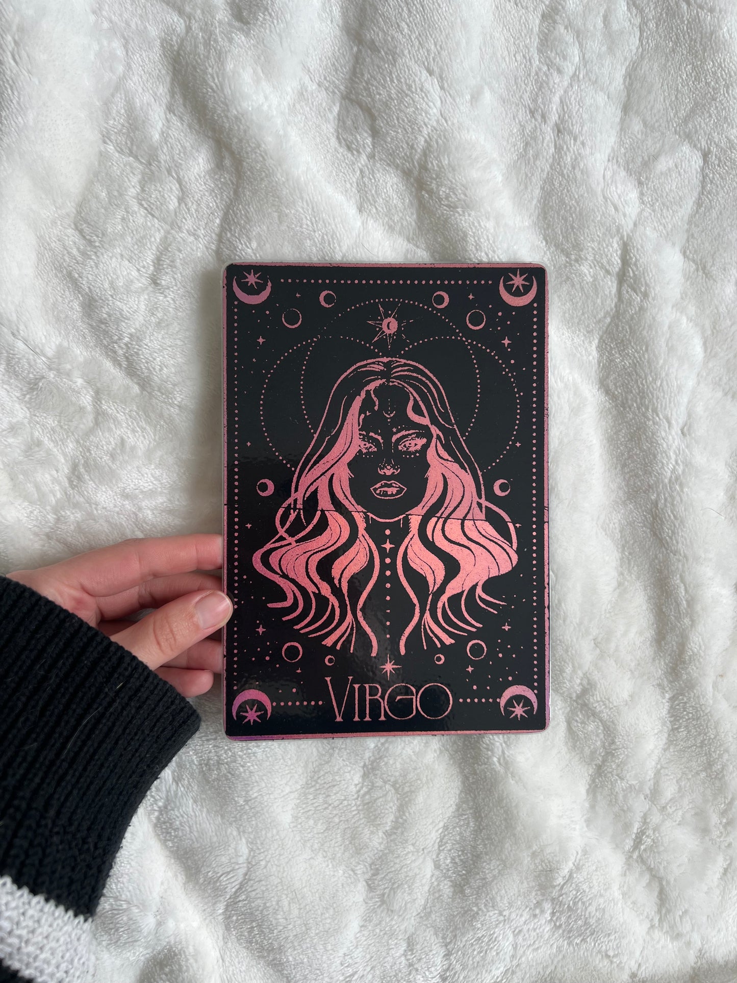 Virgo Kindle Einleger|Pink Holo|B-Ware|Sternzeichen